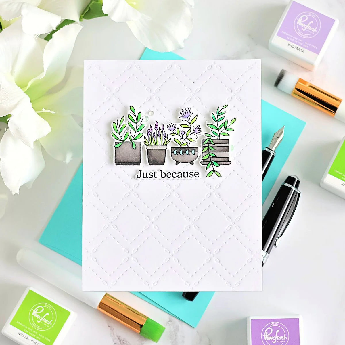 Pinkfresh - Petal Trellis Die