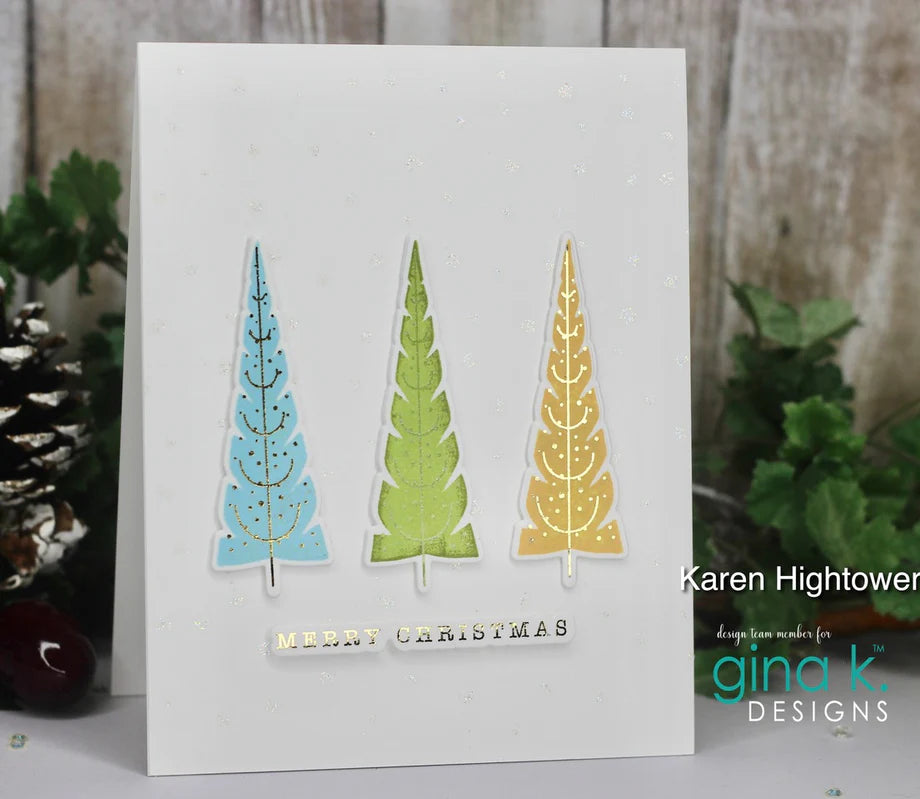 Gina K. - O Christmas Tree Stamp & Die Bundle