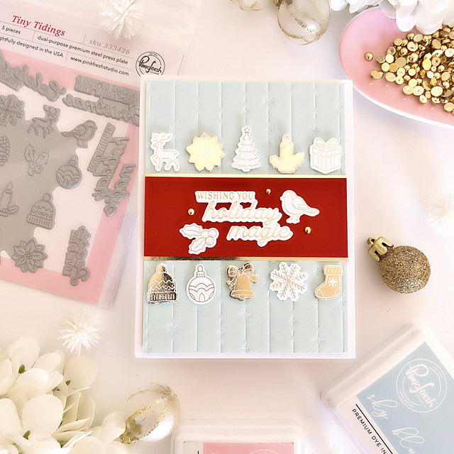 Pinkfresh - Tiny Tidings - Press Plate