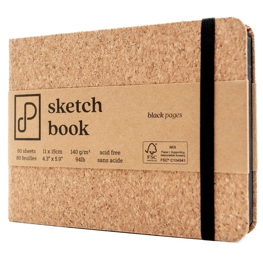 Prism Studio - Black Pages Sketch Book