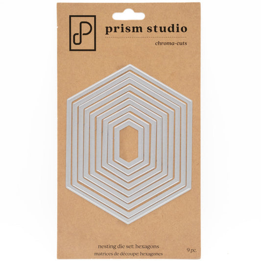 Prism Studio - Nesting Hexagons Die Set