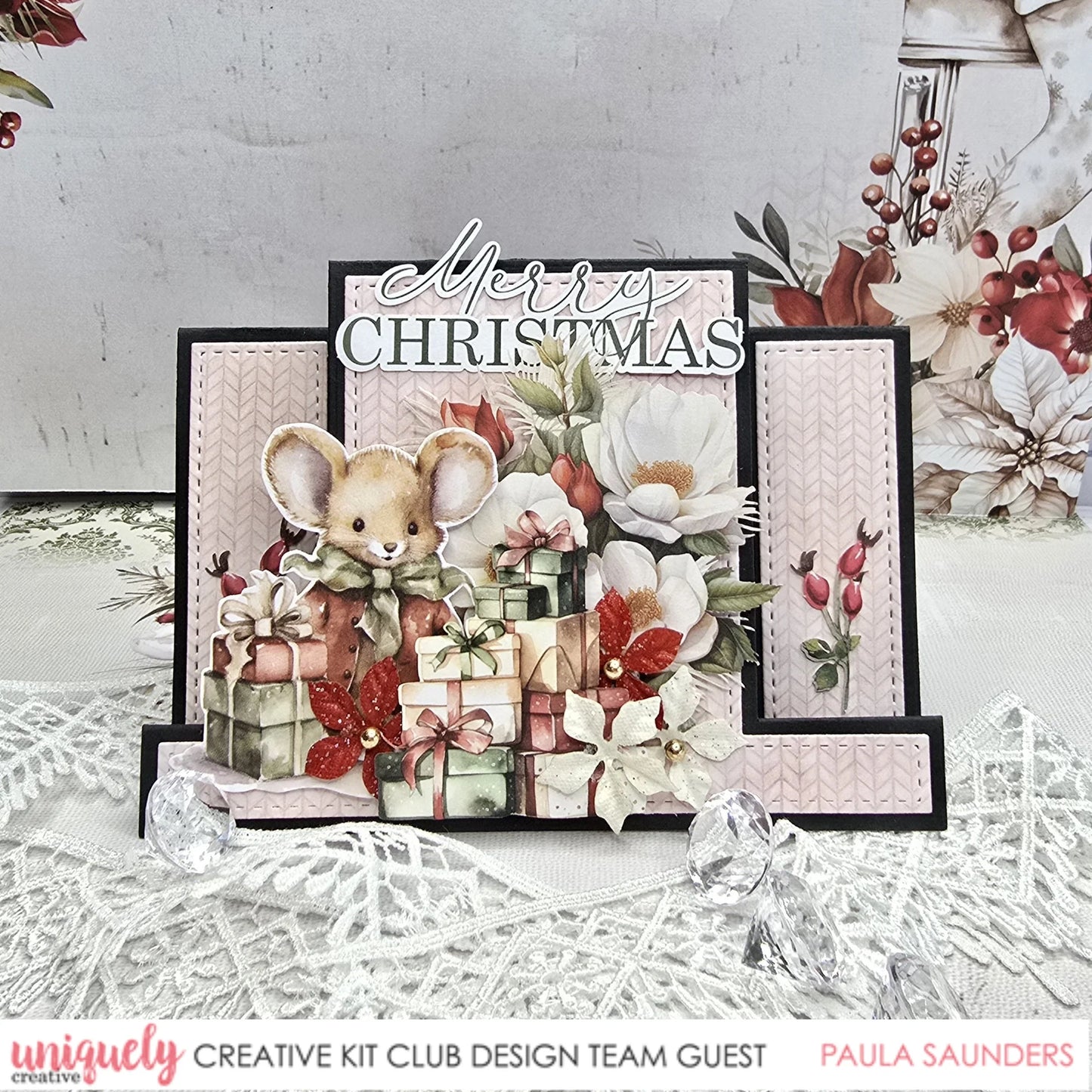 Uniquely Creative - Centre Stepper Card Die