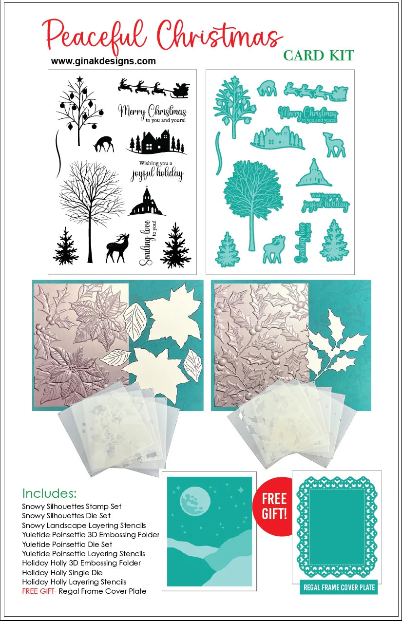 Gina K. - Peaceful Christmas Card Kit