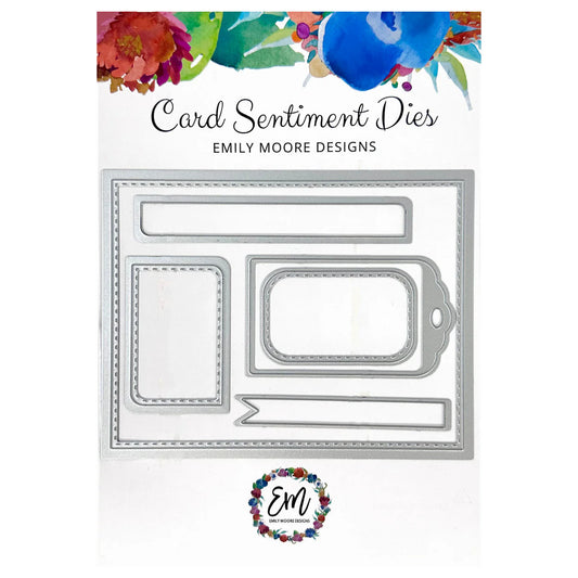 Emily Moore Designs - Card Sentiments Die Set