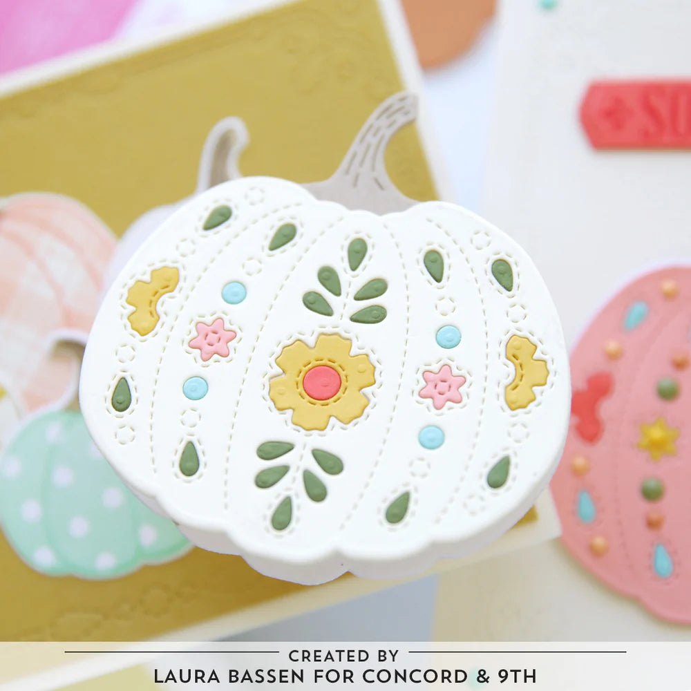 Concord & 9th - Pumpkin Prints Stamp & Die Bundle