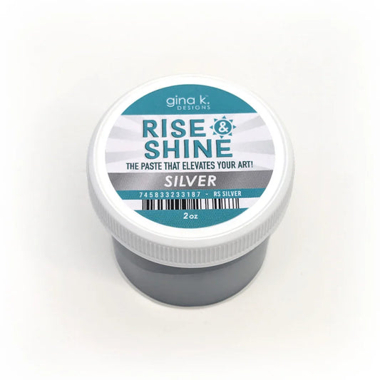 Gina K. - Rise and Shine Stencil Paste - Silver