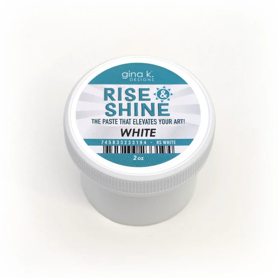 Gina K. - Rise and Shine Stencil Paste - White