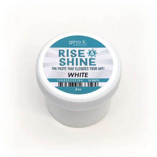 Gina K. - Rise and Shine Stencil Paste - White