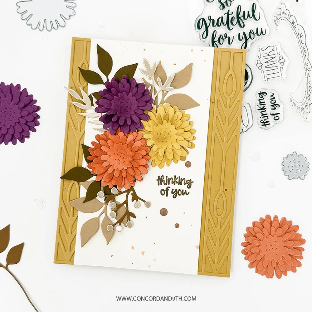 Concord & 9th - Rustic Bouquet Die Set