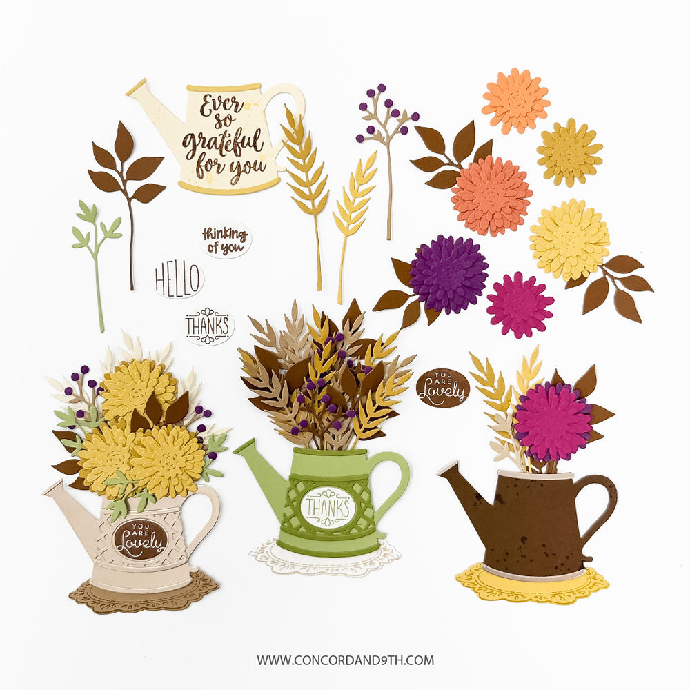 Concord & 9th - Rustic Bouquet Die Set