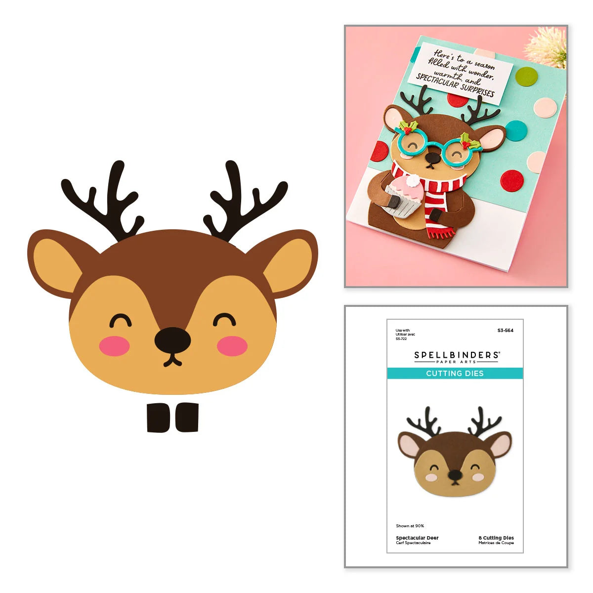 Spellbinders - Spectacular Deer Die Set