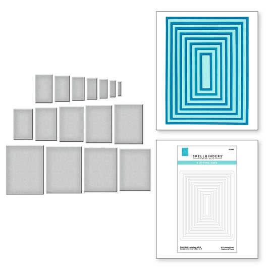 Spellbinders - Precision Layering A2: B Die Set