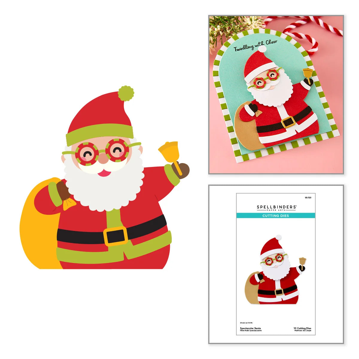Spellbinders - Spectacular Santa Die Set