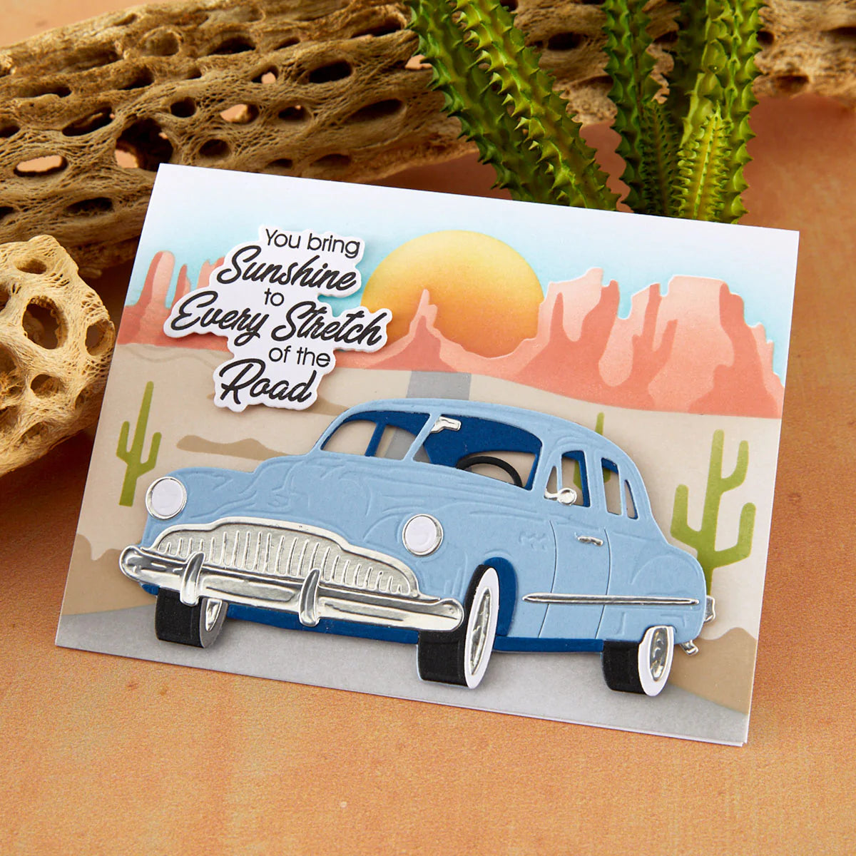 Spellbinders - Highway Horizons Desert Layered Stencils