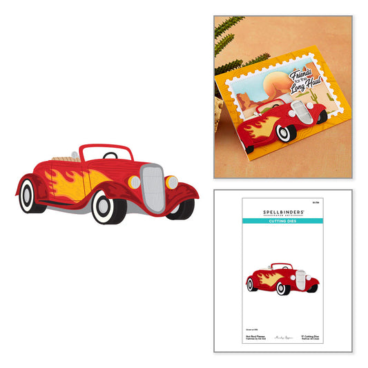 Spellbinders - Hot Rod Flames Die Set