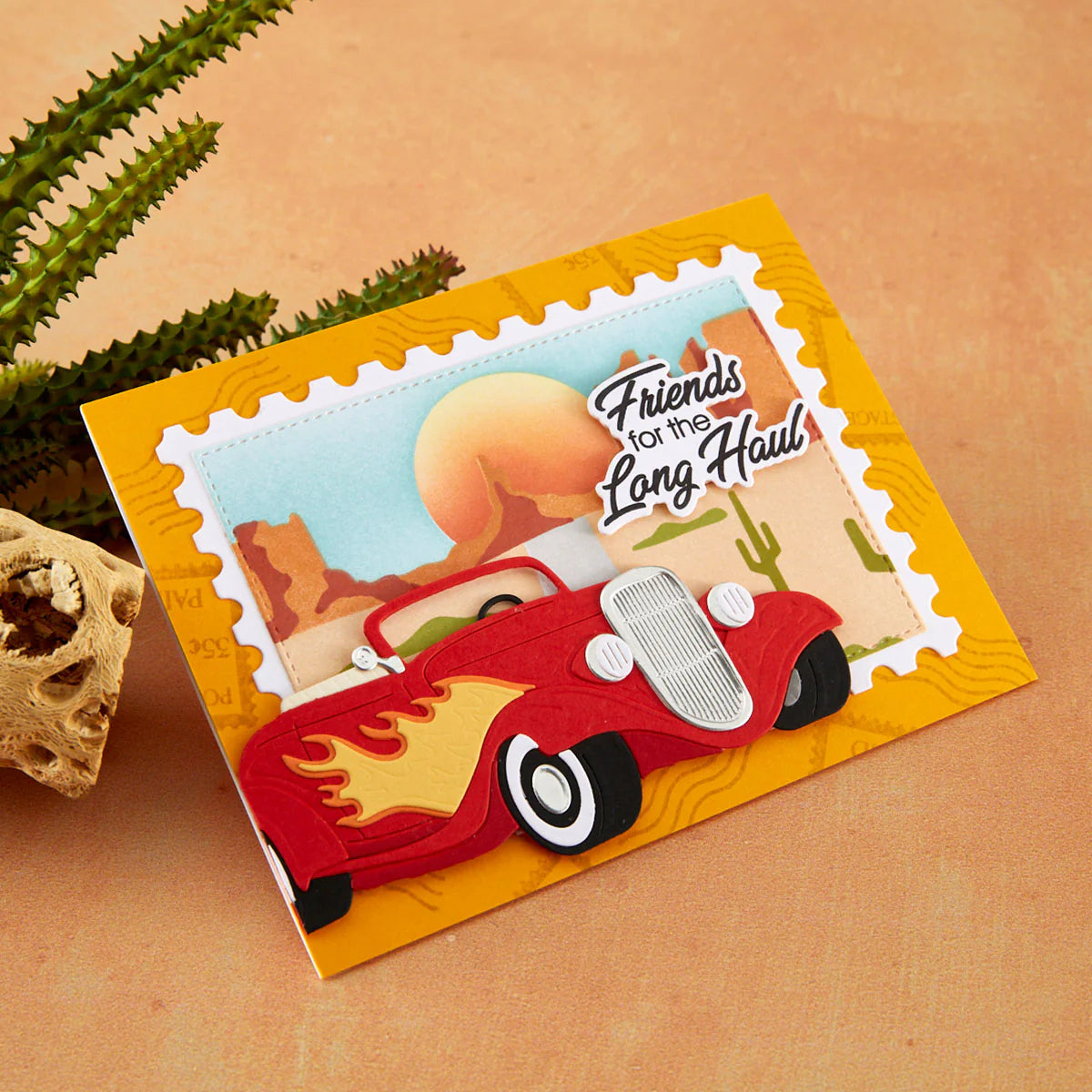 Spellbinders - Hot Rod Flames Die Set