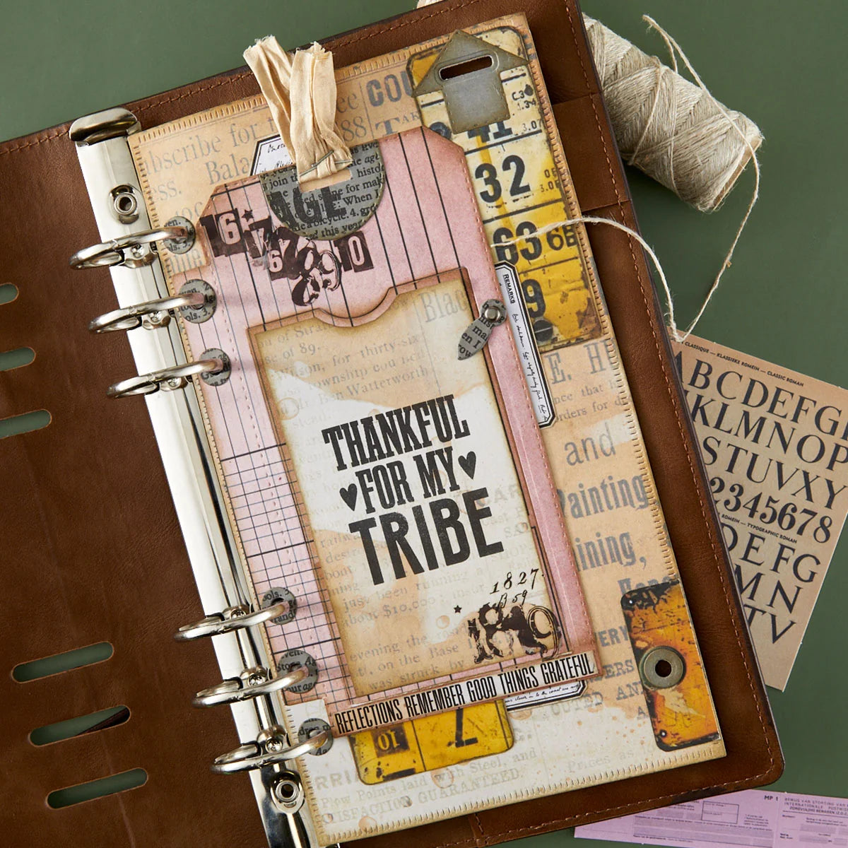Spellbinders - Keepsake Capsule Page Die Set by Esther Glas