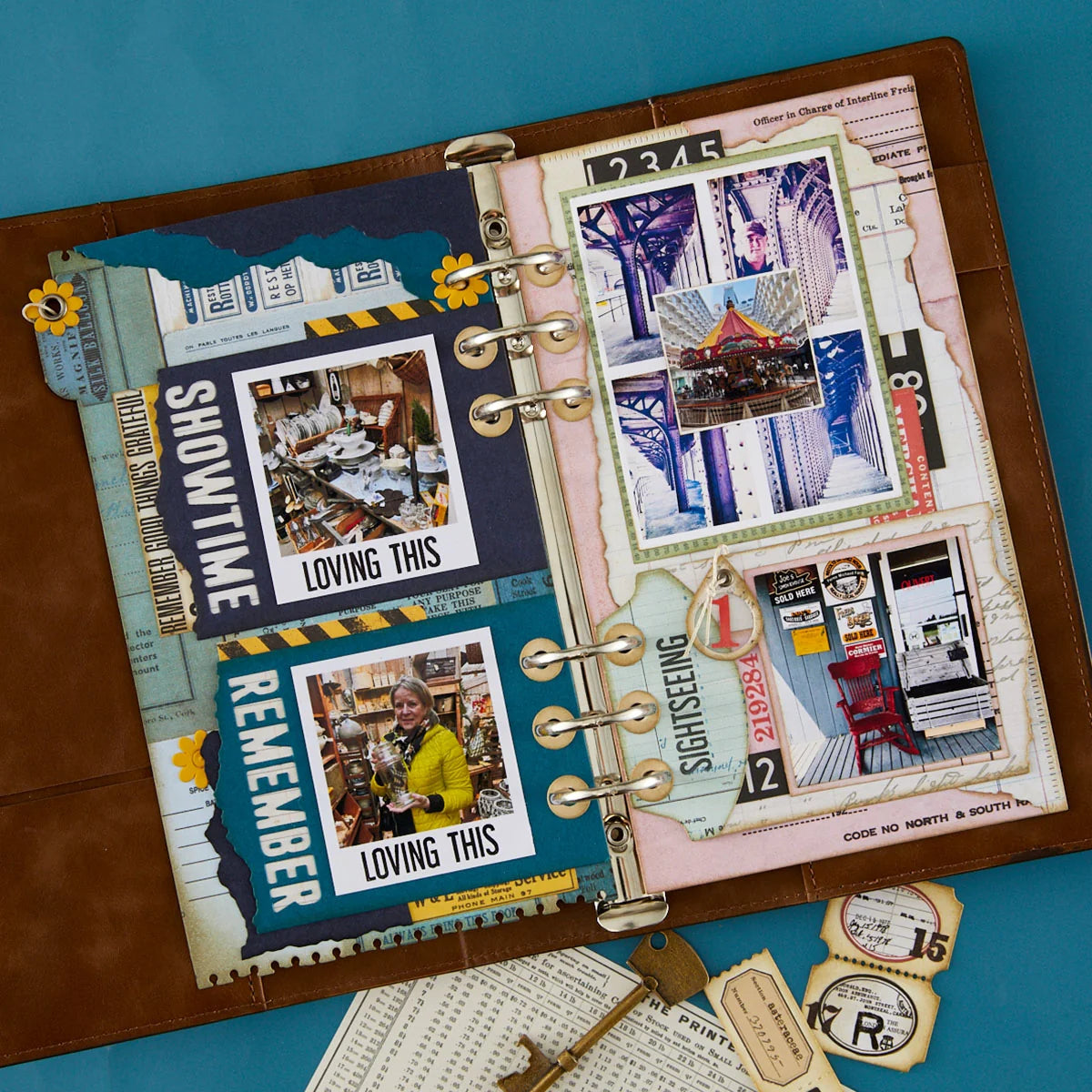 Spellbinders - Torn Edges with Tag Die Set by Esther Glas