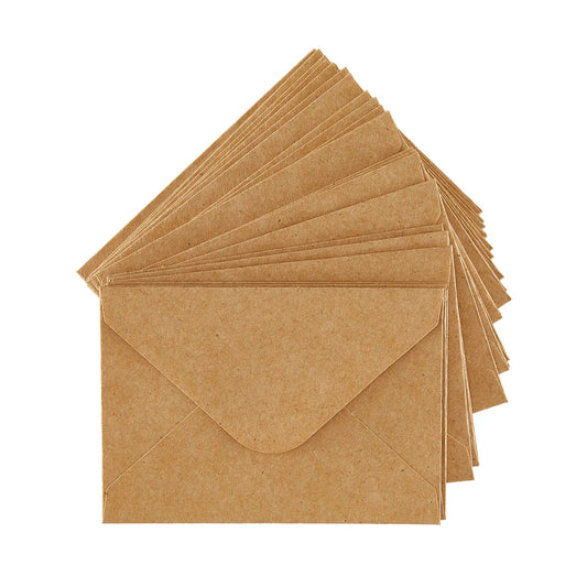 Spellbinders - Mini Envelopes - Kraft
