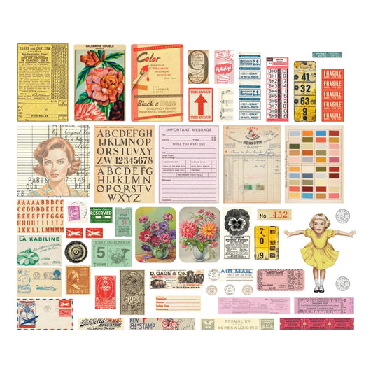 Spellbinders - Book 10 Cardstock Die Cuts Stickers by Esther Glas