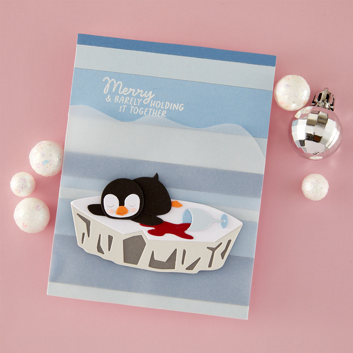Spellbinders - Snow Done Stamp & Die Bundle