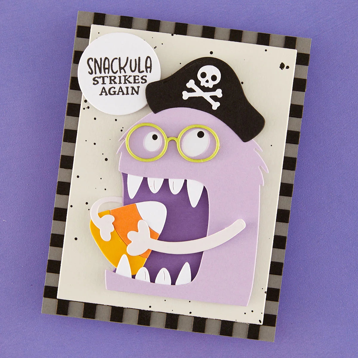Spellbinders - Snackula Stamp & Die Bundle