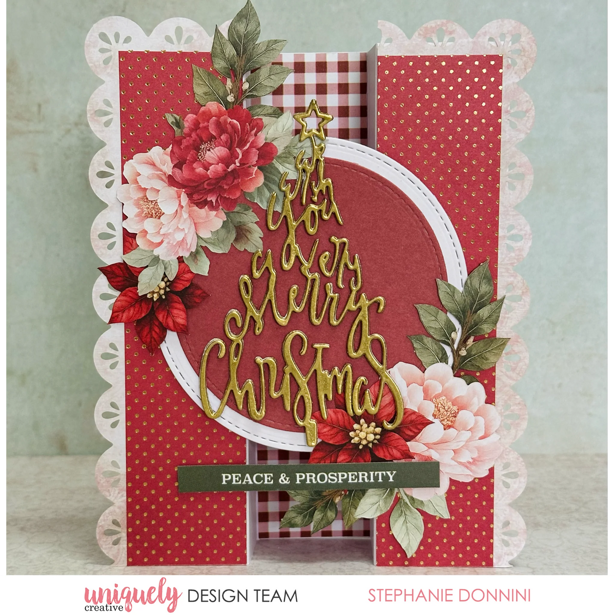 Uniquely Creative - Merry Christmas Tree Die