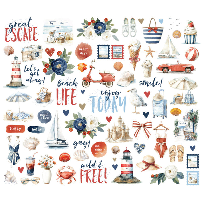 Simple Stories - Simple Vintage Sand & Sea - Bits & Pieces