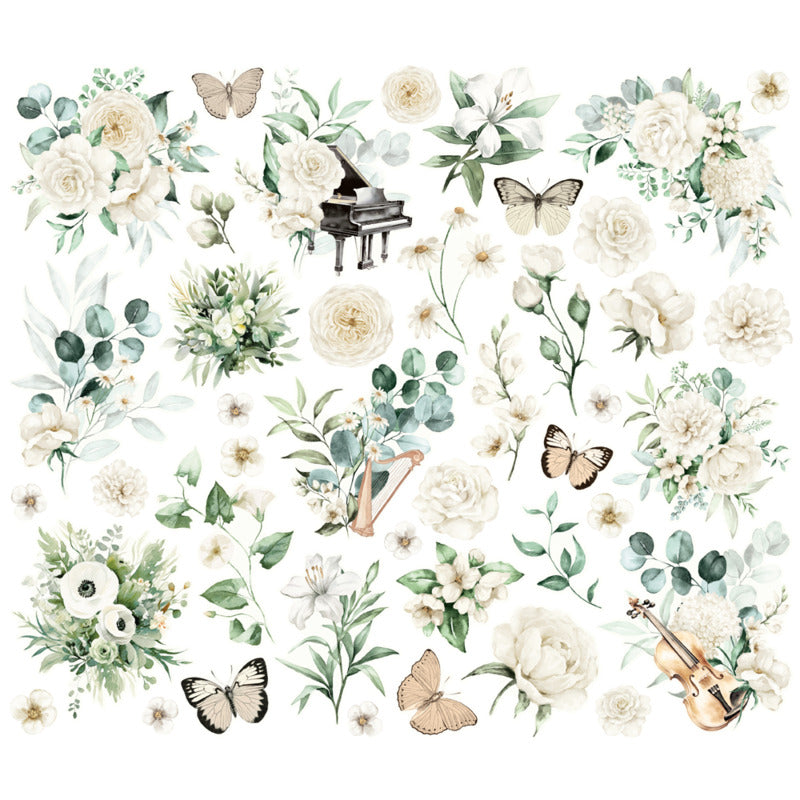 Simple Stories - Simple Vintage Timeless Harmony - Floral Bits