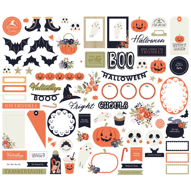 Simple Stories - Frightful Fun - Bits & Pieces