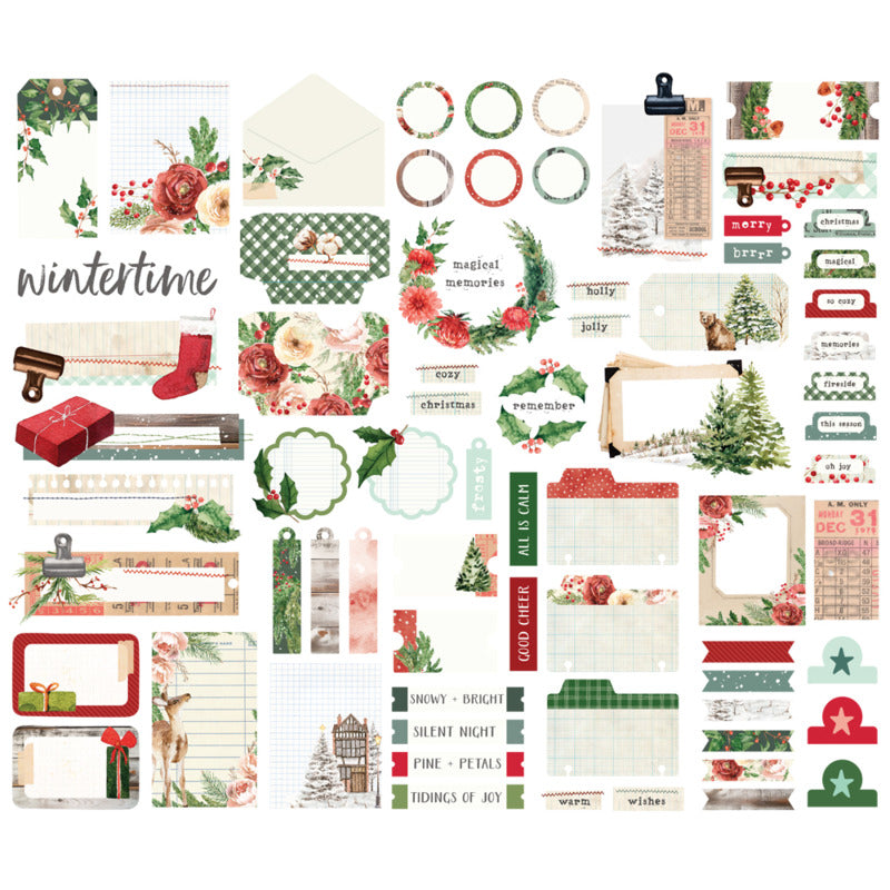 Simple Stories - Simple Vintage Evergreen Memories - Journal Bits