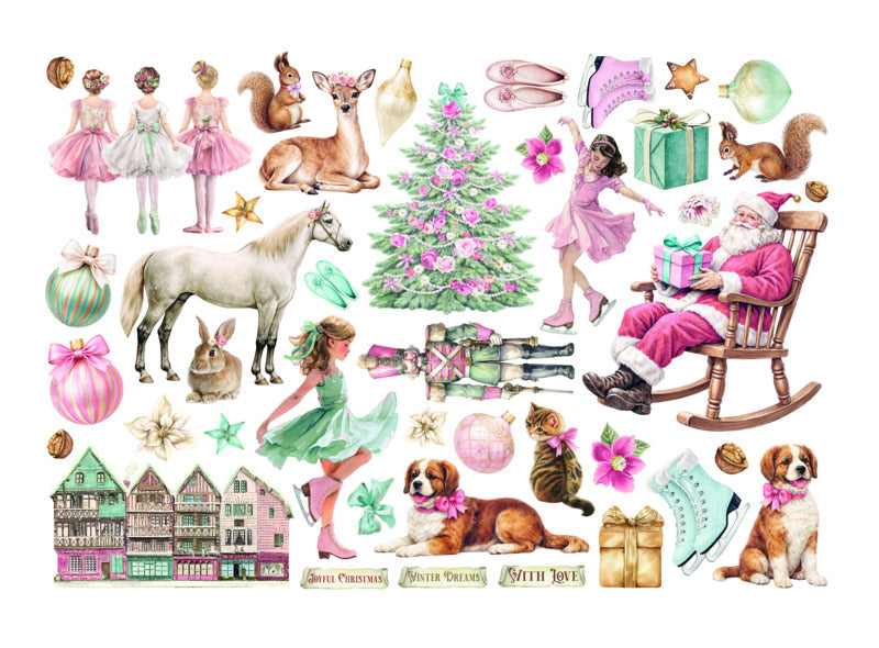 Stamperia - Winter Magic - Adhesive Ephemera