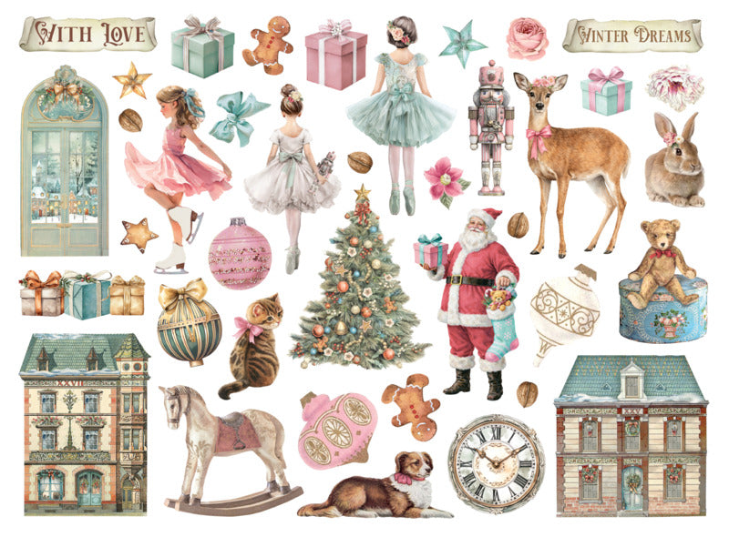 Stamperia - Winter Magic - Die Cuts