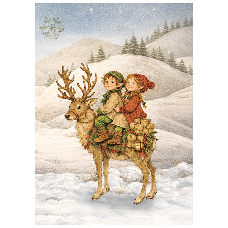 Stamperia - Silent Night - A6 Mini Rice Paper Pack