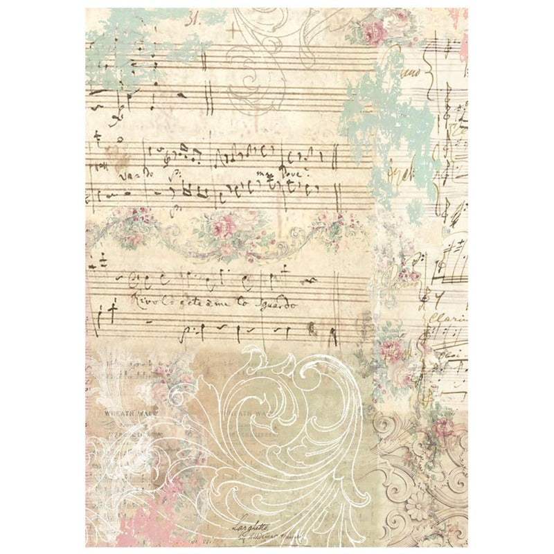 Stamperia - Winter Magic - A6 Backgrounds Rice Paper Pack