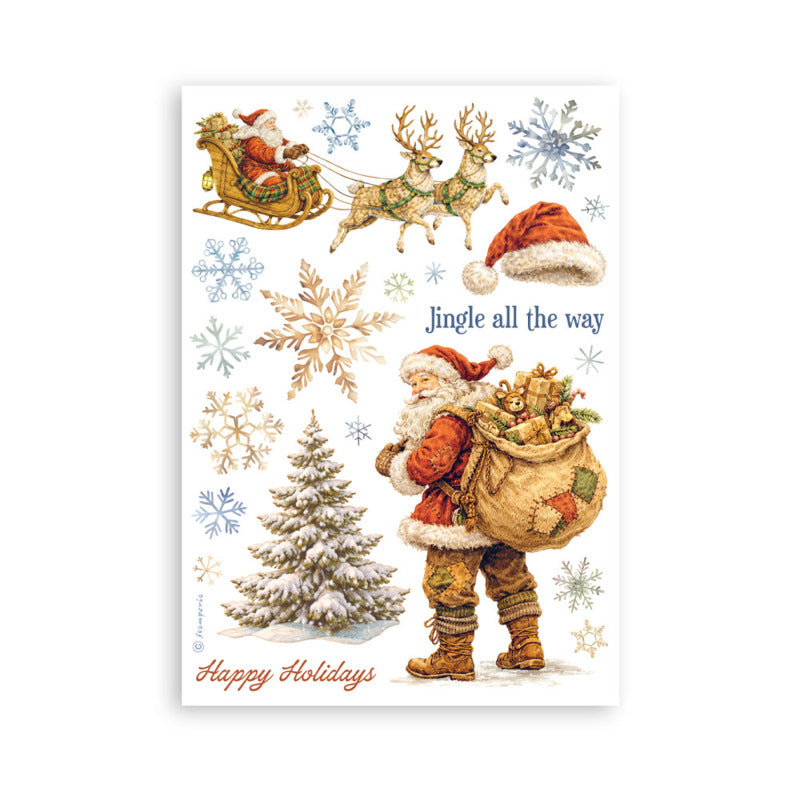 Stamperia - Silent Night - A5 Washi Pad