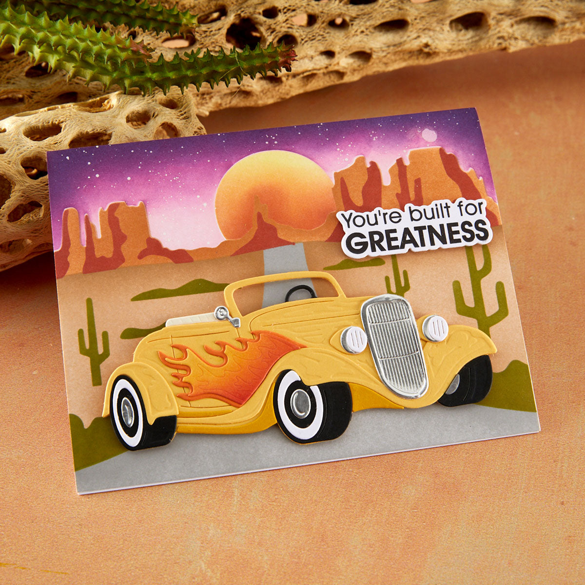 Spellbinders - Highway Horizons Desert Layered Stencils