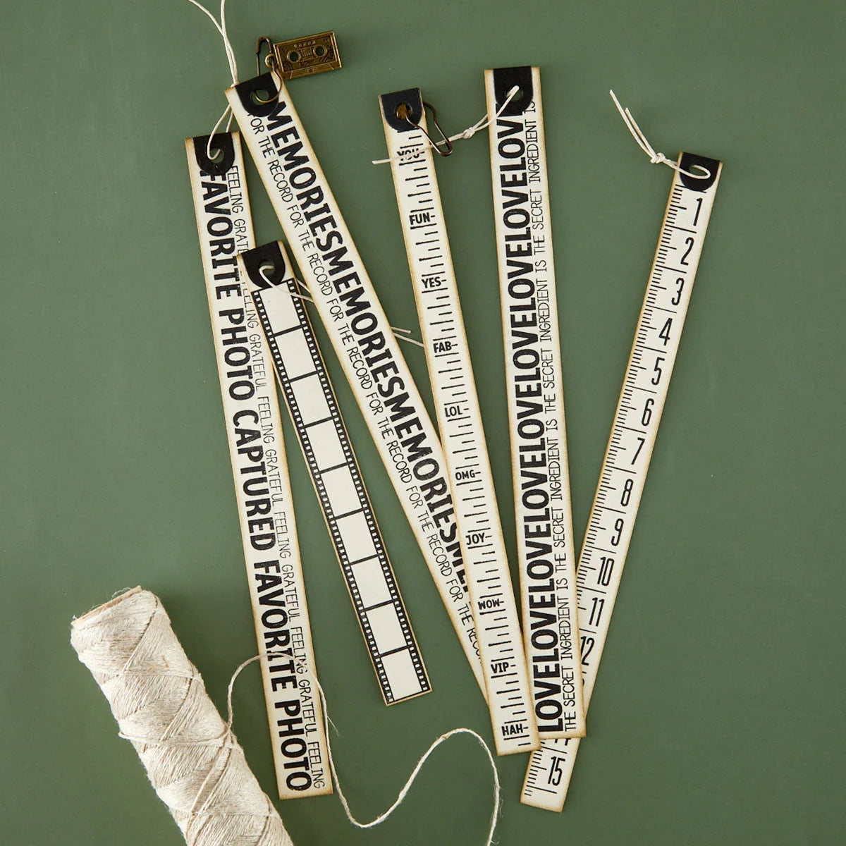Spellbinders - Keepsake Strips Stamp Set by Esther Glas