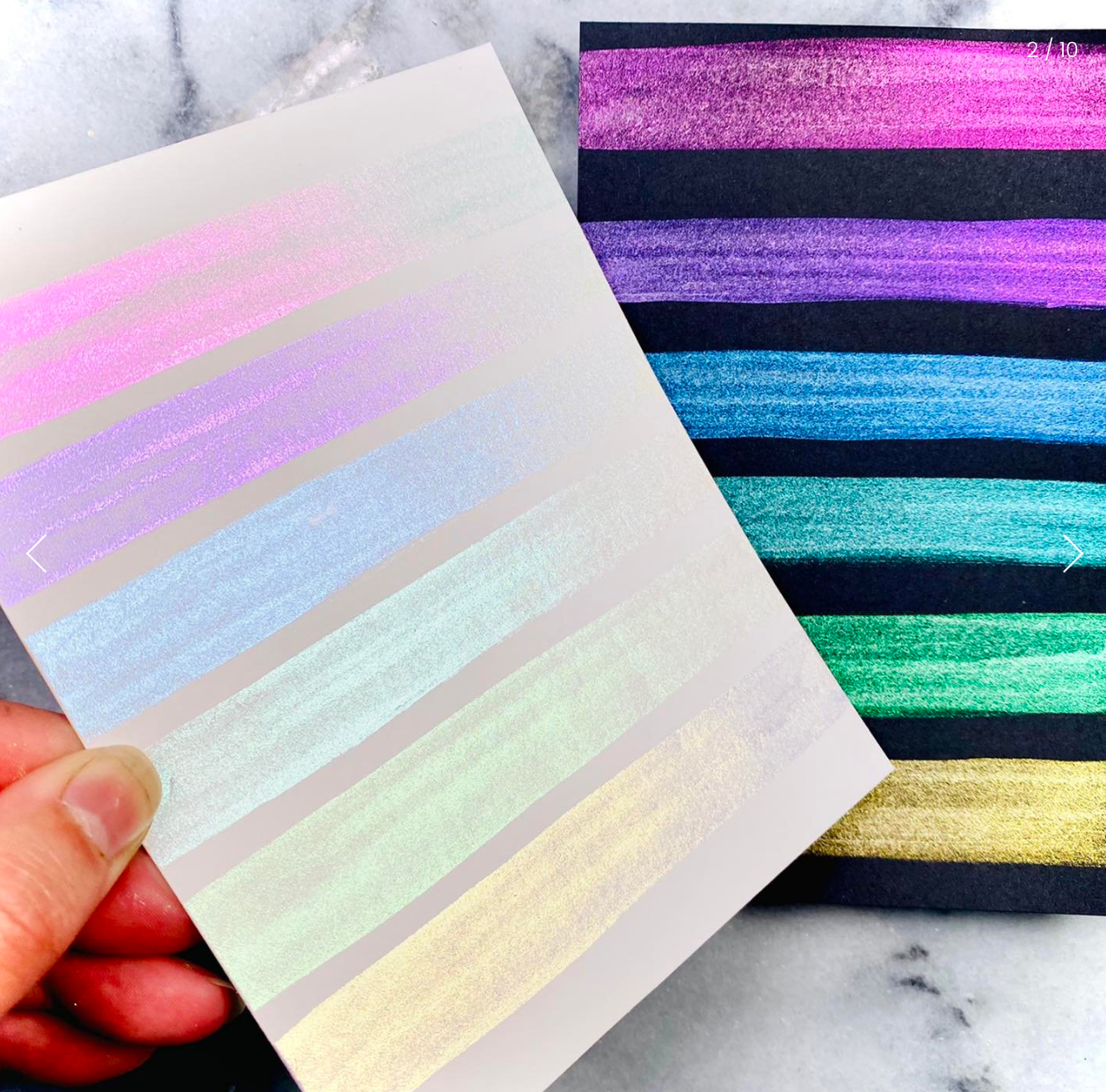 Pop Pigments - White Iridescent Set