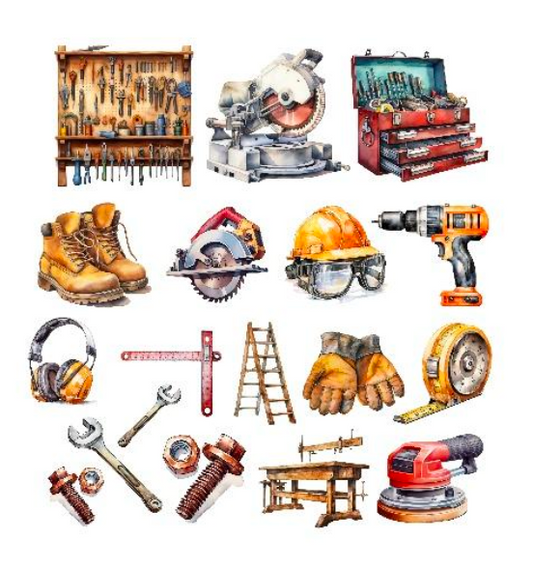 Simply Stated - Ephemera Pack - Tools