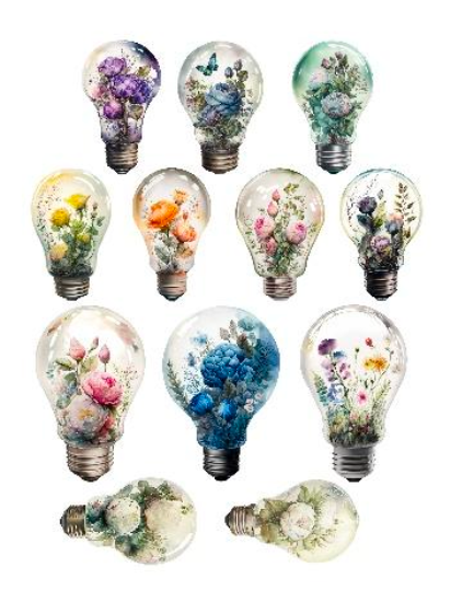 Simply Stated - Ephemera Pack - Bulbs