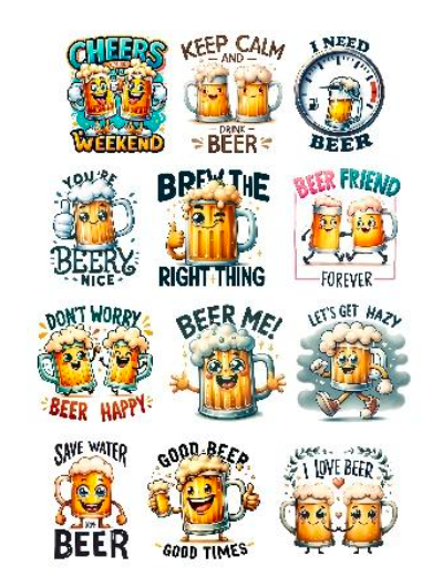 Simply Stated - Ephemera Pack - Beer