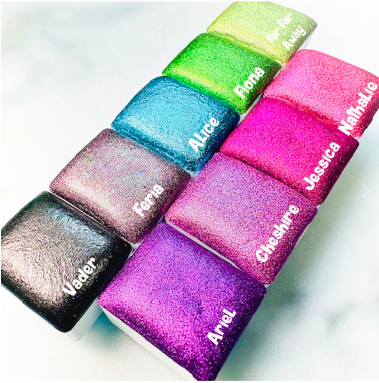 Pop Pigments - Glitter Watercolor Paint Set