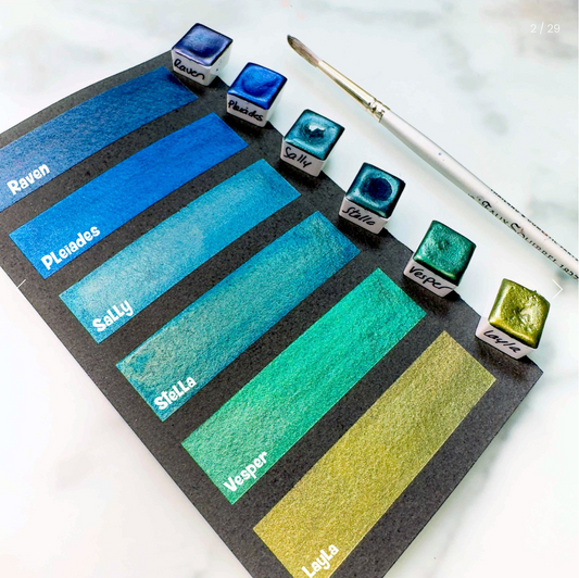 Pop Pigments - Midnight Watercolor Paint Set