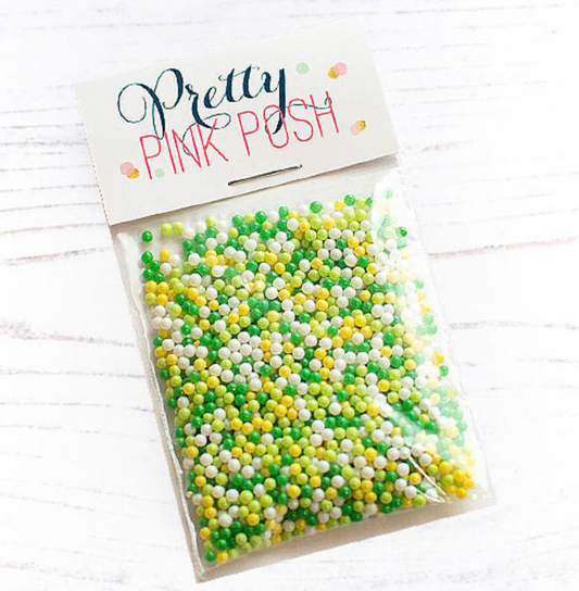 Pretty Pink Posh - Shaker Beads - Best of Luck