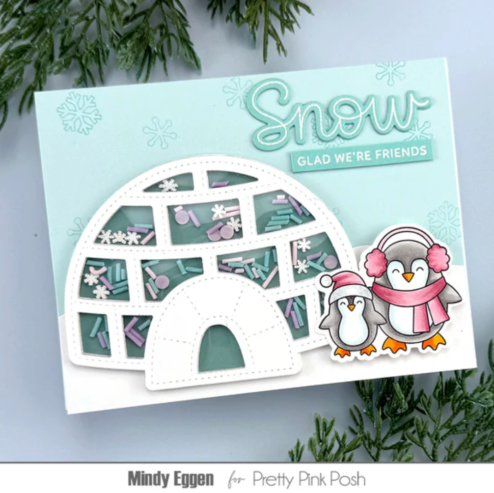 Pretty Pink Posh - Shaker Igloo Die Set