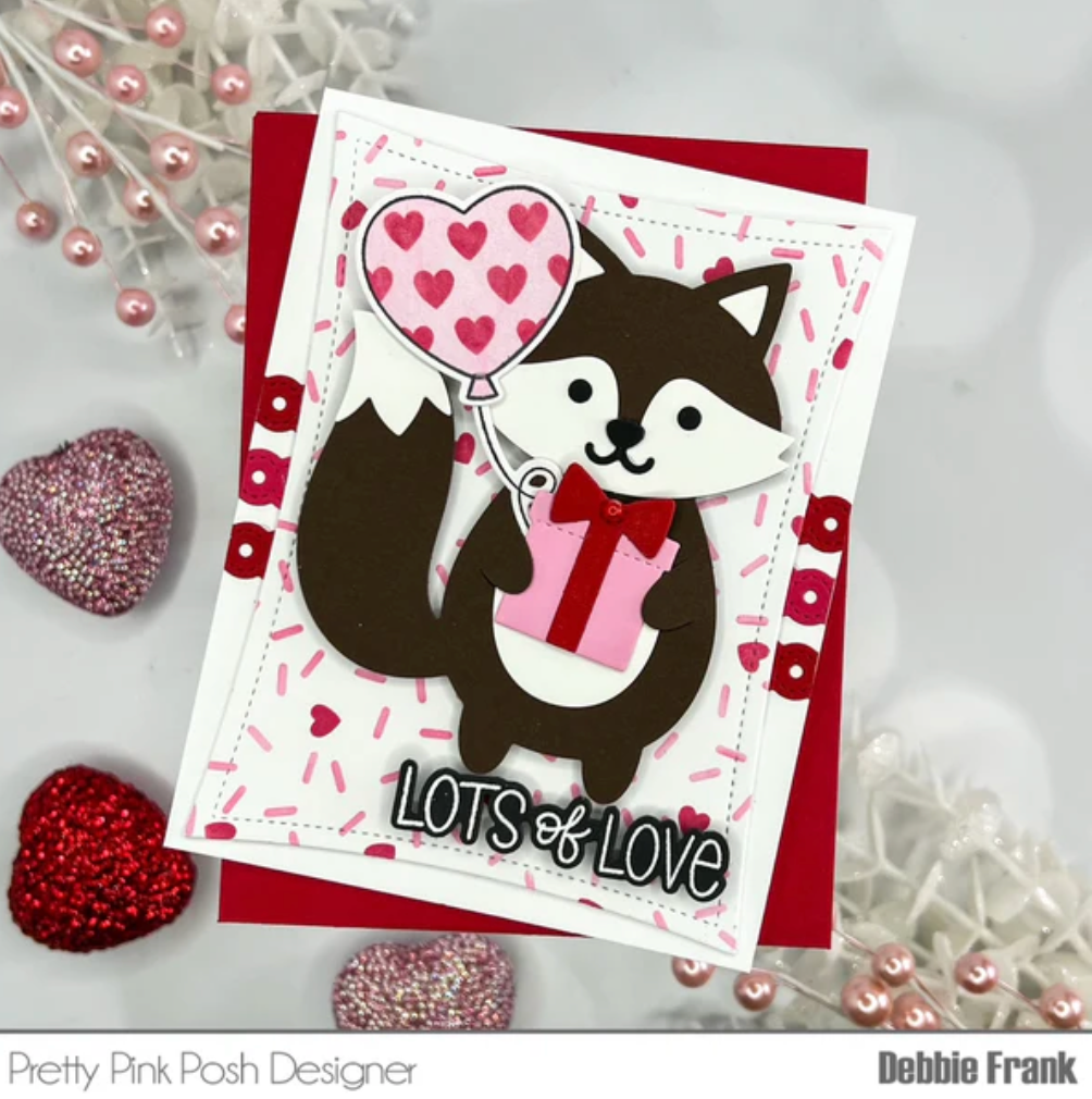 Pretty Pink Posh - Valentine Holder Additions Die Set