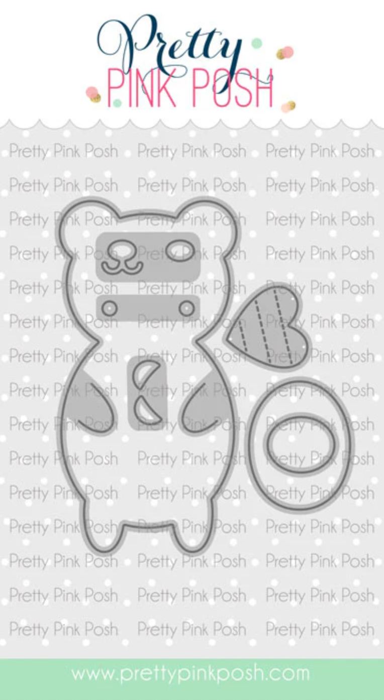 Pretty Pink Posh - Bear Holder Die Set