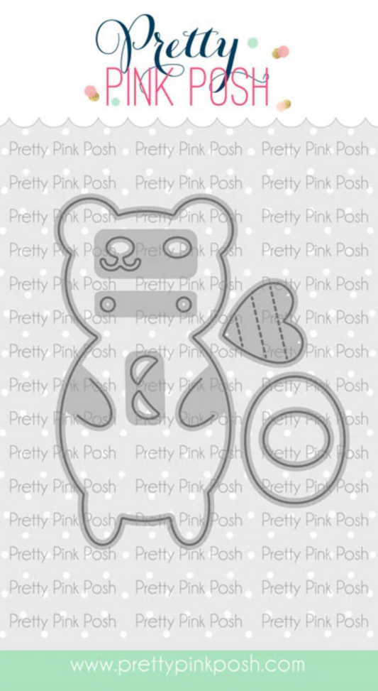 Pretty Pink Posh - Bear Holder Die Set