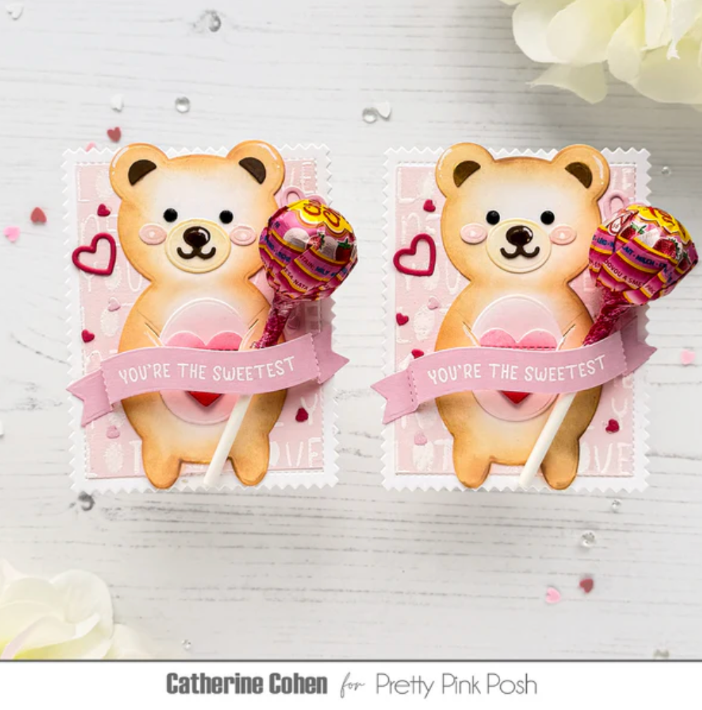 Pretty Pink Posh - Bear Holder Die Set